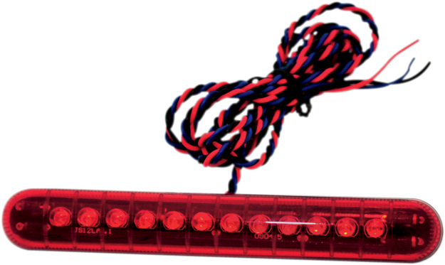 Custom Dynamics Knight Riderz Red LED 4-1/2" x 3/4" Motorcycle Light Bar Harley