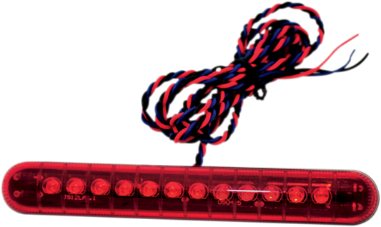 Custom Dynamics Knight Riderz Red LED 4-1/2" x 3/4" Motorcycle Light Bar Harley