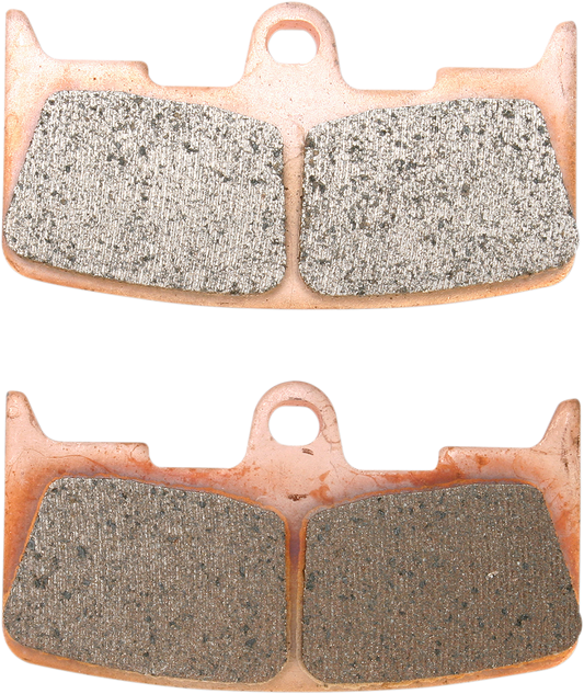 Drag Specialties Sintered Metal Front Brake Pad Set for 2003-2009 Buell 6 Piston
