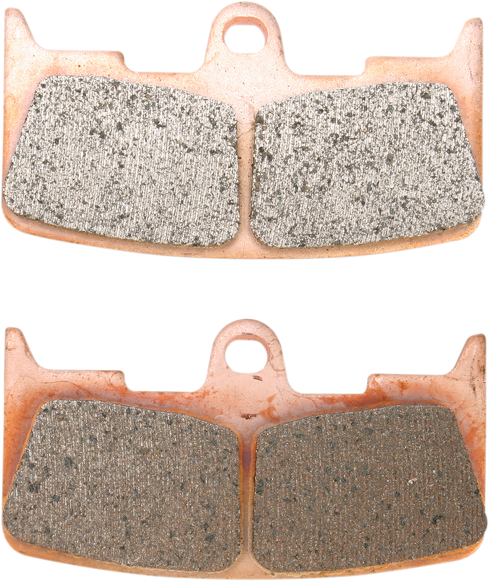 Drag Specialties Sintered Metal Front Brake Pad Set for 2003-2009 Buell 6 Piston