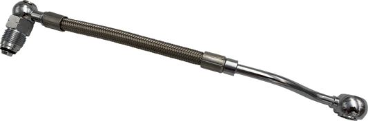 Drag Specialties Braided EFI Fuel Gas Supply Line fits 1995-1998 Harley Touring