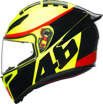 AGV K1 S Grazie Vale Yellow Unisex Adult Motorcycle Street Full Face Helmet