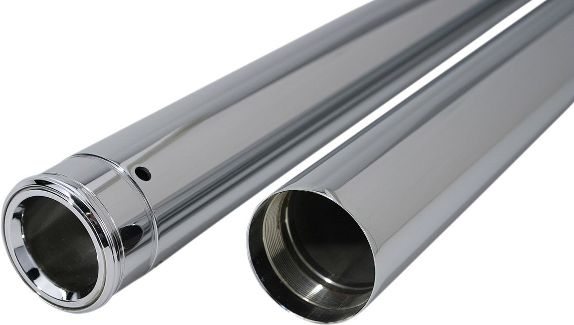 Custom Cycle Chrome 20.25" Front Fork Tubes 1997-17 Harley Touring Softail FLHX