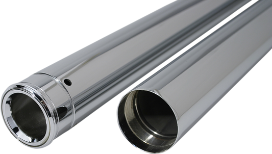Custom Cycle Chrome 24.25" Fork Tubes 39mm for 1987-2008 Harley Dyna Sportster