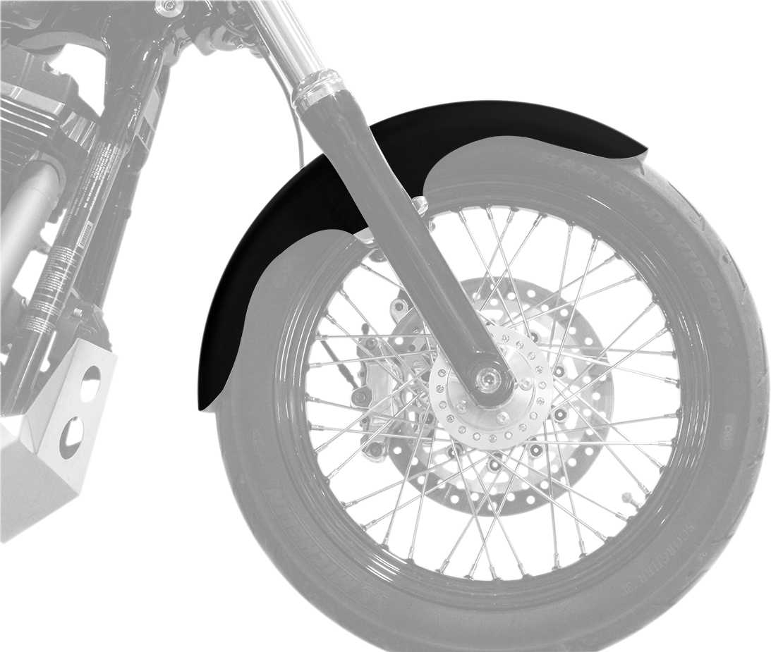 Klock Werks Klub 19" Motorcycle Front Fender for 1991-2005 Harley Dyna Models