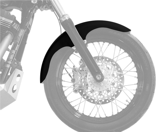 Klock Werks Klub 19" Motorcycle Front Fender for 1991-2005 Harley Dyna Models