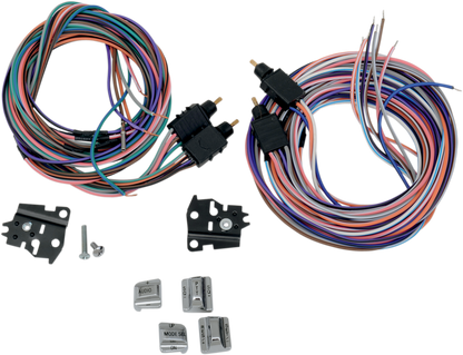 Drag Specialties Radio Cruise Chrome Handlebar Switch Kit 1996-13 Harley Touring