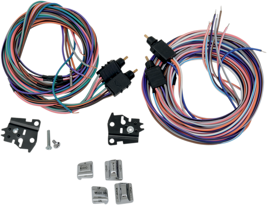 Drag Specialties Radio Cruise Chrome Handlebar Switch Kit 1996-13 Harley Touring