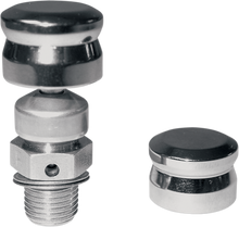 Drag Specialties Chrome Engine Compression Release Caps for Harley Davidson