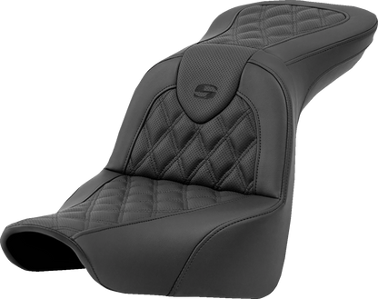 Saddlemen Roadsofa Gel Seat Lattice Stitch for 2018-26 Harley Softail Low Rider