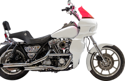 Klock Werks Flare 12.5" Pink Ice Windshield fits Saddlemen S-RT Mini Fairing