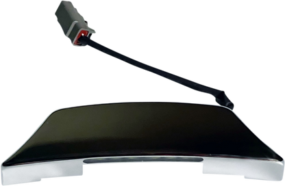 Custom Dynamics Chrome Radius License Plate Top Mount 2014-2022 Touring Models