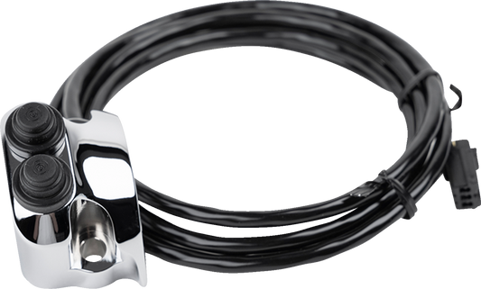 Legend Chrome Handlebar Mounted Air Ride Suspension Control Switch Assembly