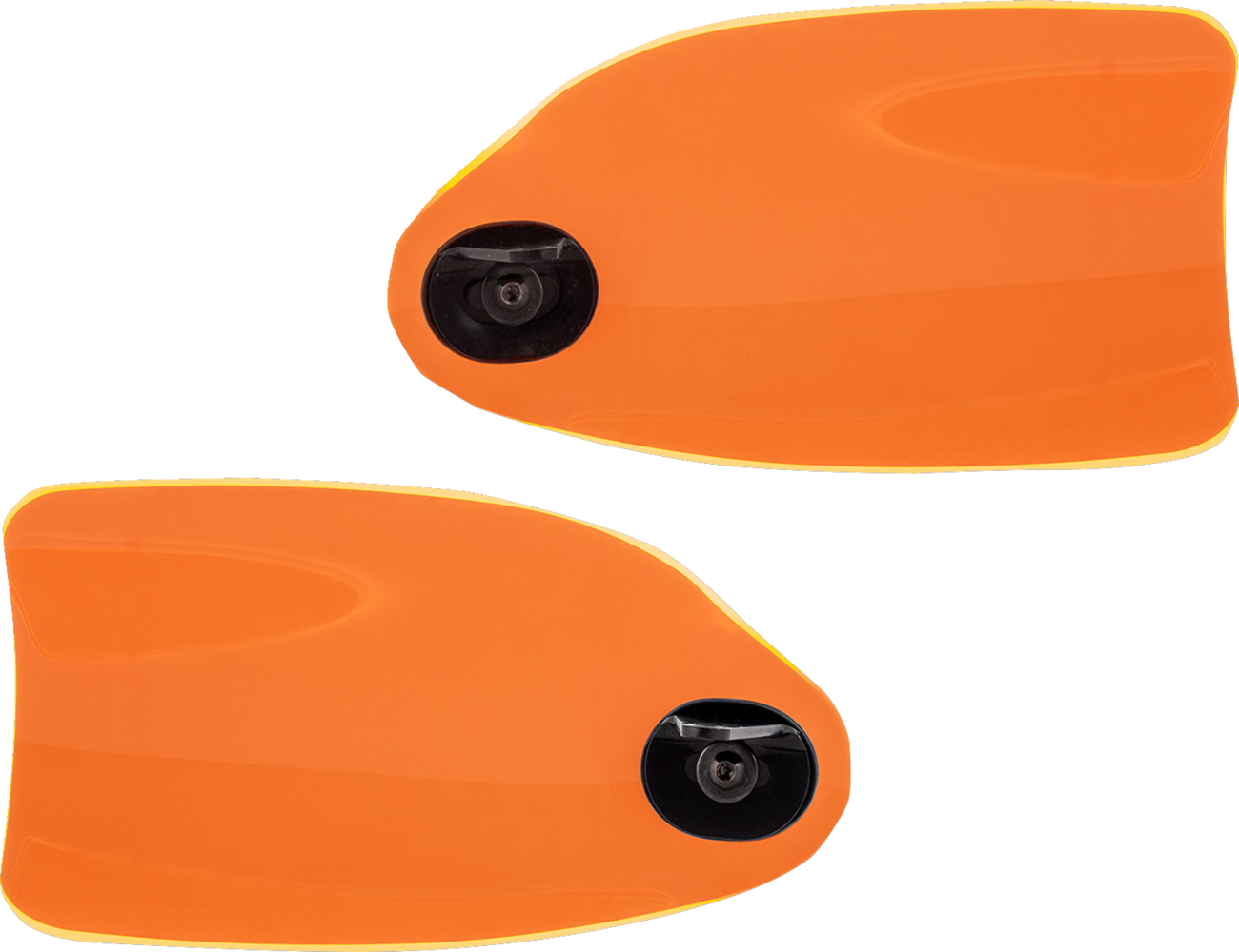 Klock Werks Orange Ice Flare Hand Guards for 2014-25 Indian Challenger Chieftain