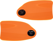 Klock Werks Orange Ice Flare Hand Guards for 2014-25 Indian Challenger Chieftain