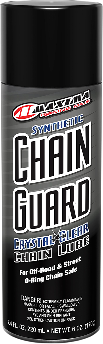Maxima Singe 6oz Fully Synthetic Aerosol Spray Can Chain Guard Lubricant