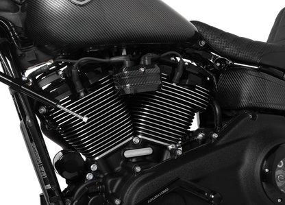 Arlen Ness Carbon Fiber Ignition Coil Cover for 2018-2026 Harley Touring Softail