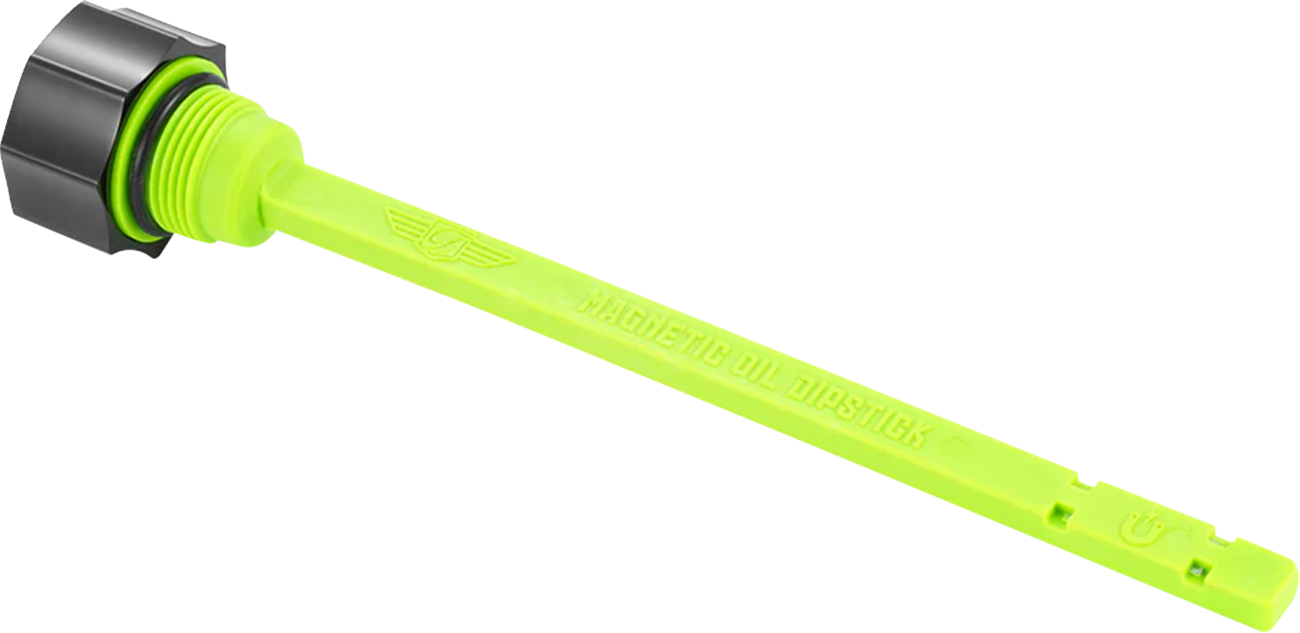 Figurati Black Curved Magnetic Engine Oil Dipstick fits 2014-2017 Indian Chief