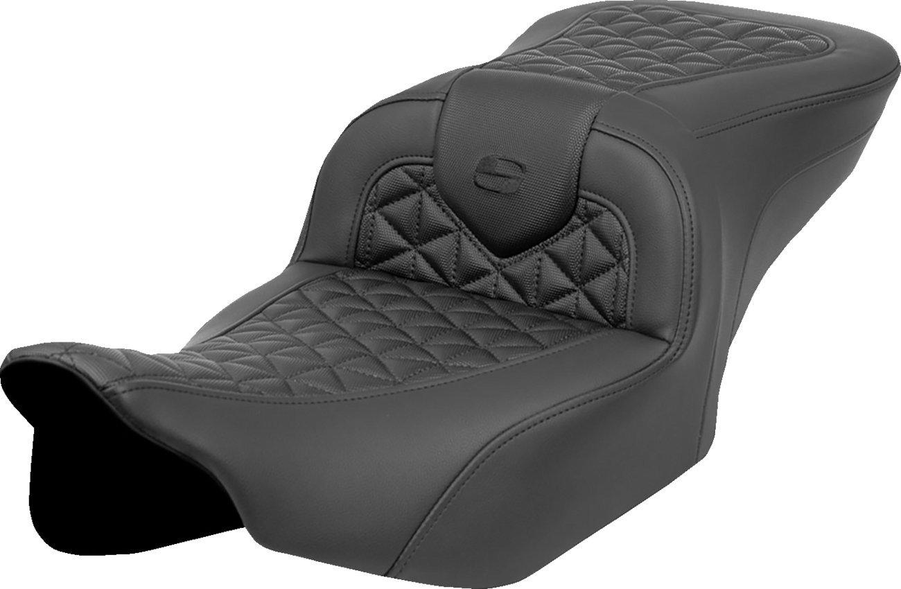 Saddlemen RoadSofa Tri Gripper Gel Seat for 2023-2025 Harley Road Street Glide