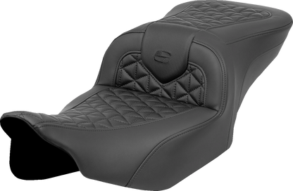Saddlemen RoadSofa Tri Gripper Gel Seat for 2023-2026 Harley Road Street Glide