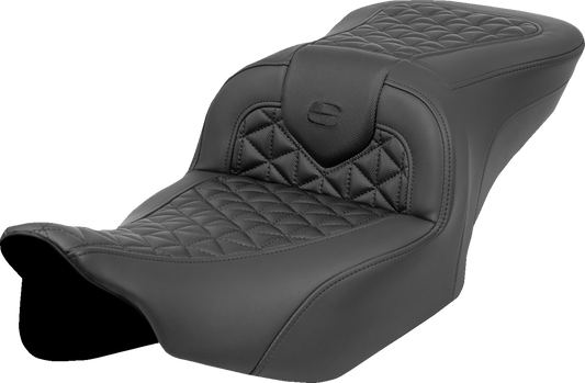 Saddlemen RoadSofa Tri Gripper Gel Seat for 2023-2025 Harley Road Street Glide