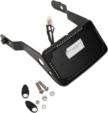 Cycle Visions Black LED License Plate Frame 2018-2024 Harley Softail FXBB FLSL