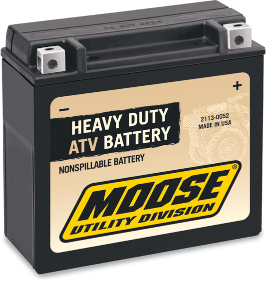 Moose Heavy Duty YTX20HL Maintenance Free Battery 1996-2017 Can-Am Kawasaki