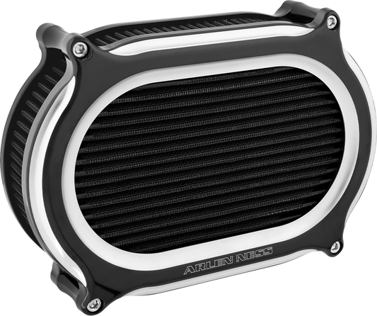 Arlen Ness Oval Stage 2 Contrast Air Filter Kit for 17-25 Harley Touring Softail