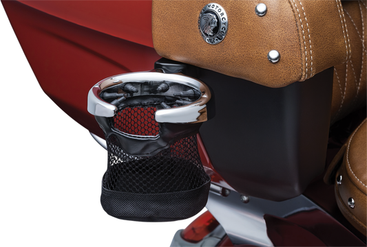 Kuryakyn 1832 Passenger Drink Holder 2014-19 Indian Chieftain Roadmaster Limited