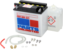Parts Unlimited Conventional Motorcycle 12 Volt Battery 85-12 Suzuki Intruder