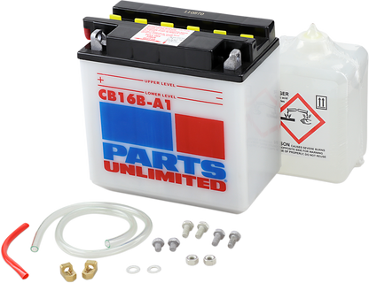 Parts Unlimited Conventional Motorcycle 12 Volt Battery 85-12 Suzuki Intruder