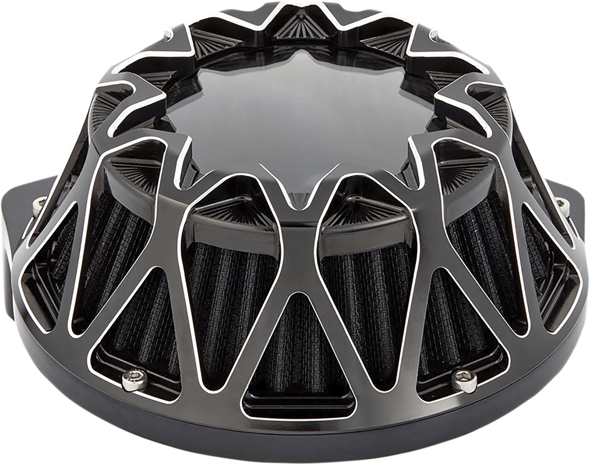 Arlen Ness Crossfire Black Air Cleaner Filter Kit for 1991-2022 Harley Sportster