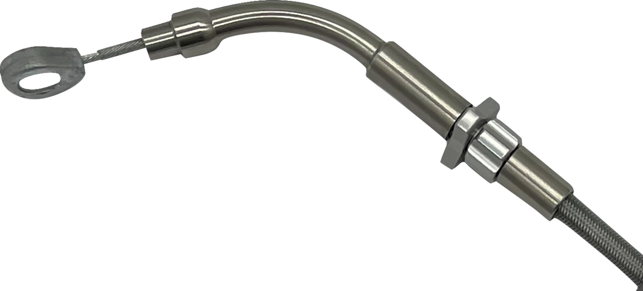 Fat Baggers EZ Install +4" Upper Clutch Cable for 2021-2023 Harley Touring FLTR