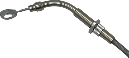 Fat Baggers EZ Install +4" Upper Clutch Cable for 2021-2023 Harley Touring FLTR