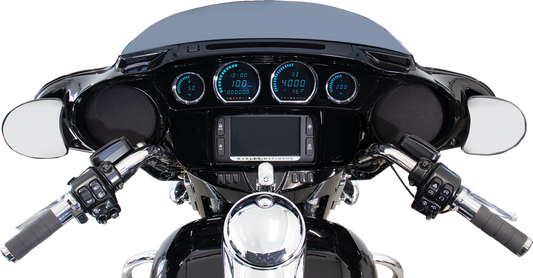Koso HD-03L Blue LCD Multi-Function Digital Gauge Kit for 2014-24 Harley Touring