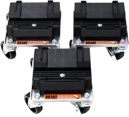 Super Caddy Universal ATV UTV Side by Side Snow Plow Blade Dolly Set