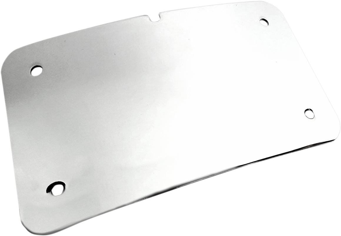 Cycle Visions Slick Signals Chrome Motorcycle License Plate Frame Mount Harley