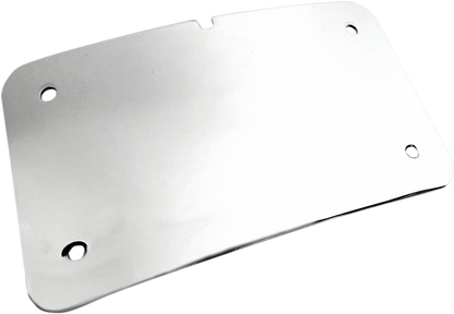 Cycle Visions Slick Signals Chrome Motorcycle License Plate Frame Mount Harley