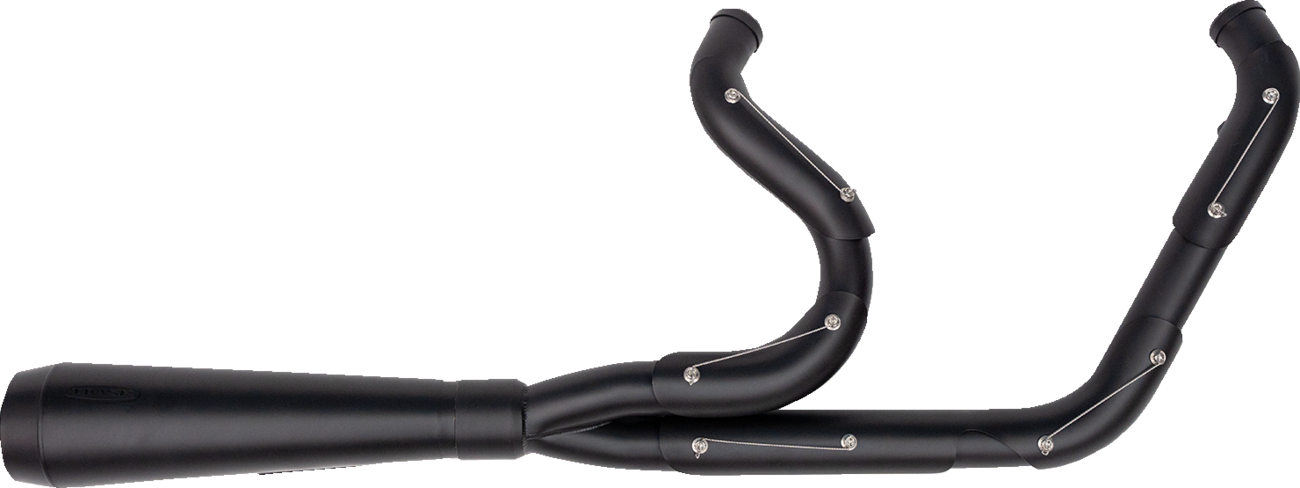 Trask Assault 2-1 Black Exhaust System fits 2018-2024 Harley Softail FLHC FXLRST