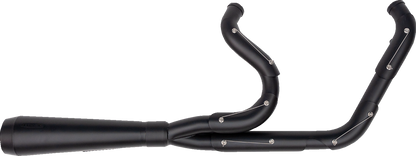 Trask Assault 2-1 Black Exhaust System fits 2018-2024 Harley Softail FLHC FXLRST