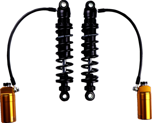 Ohlins HD 778 Twin 12" STX36 Blackline Rear Shocks for 2014-2024 Harley Touring
