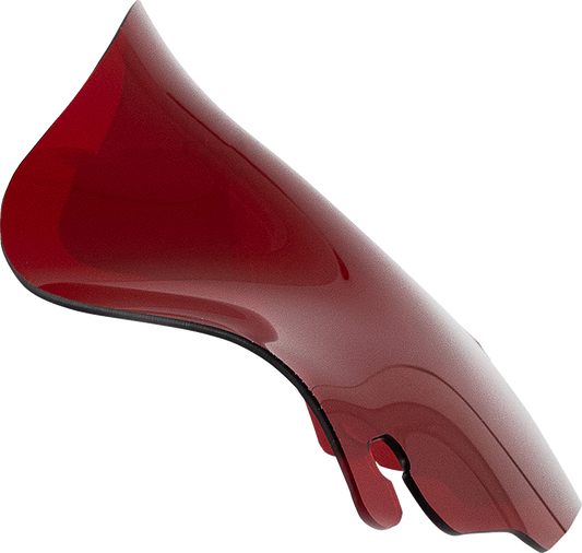 Klock Werks Kolor Flare 6.5" Red Windshield for 1996-13 Harley Touring FLHT FLHX