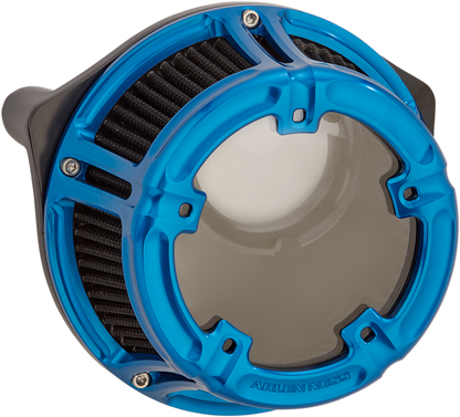 Arlen Ness Method Blue Air Filter Kit for 2008-2017 Harley Touring Softail
