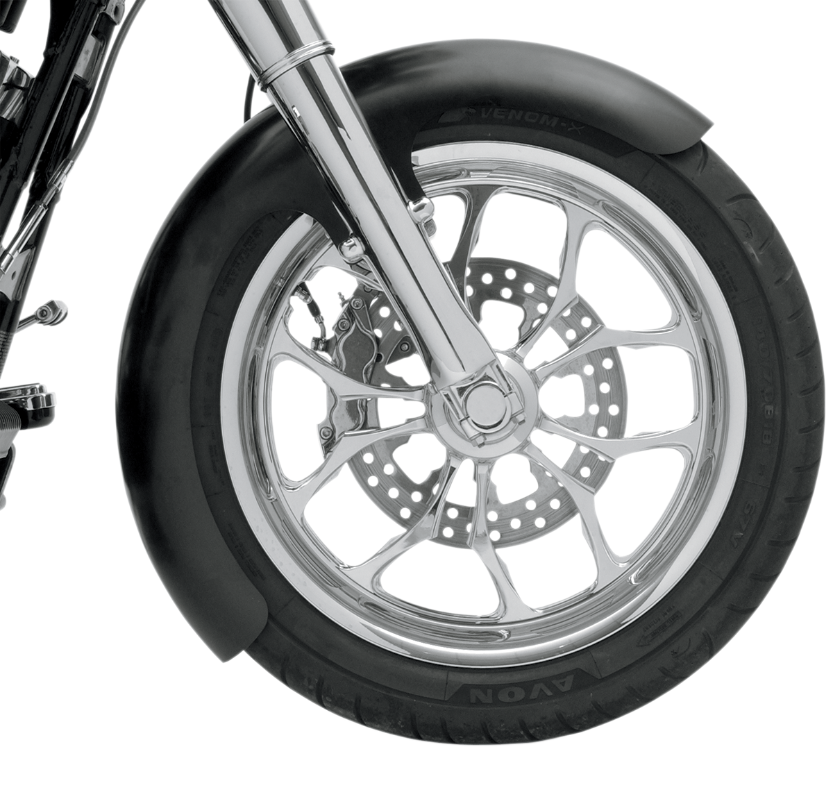 Klock Werks Wrapper Motorcycle Front Fender 1984-2013 Harley Touring Models