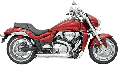 Bassani Pro Street Chrome 2-2 Turn Out Exhaust 06-09 Suzuki Boulevard 1800 N