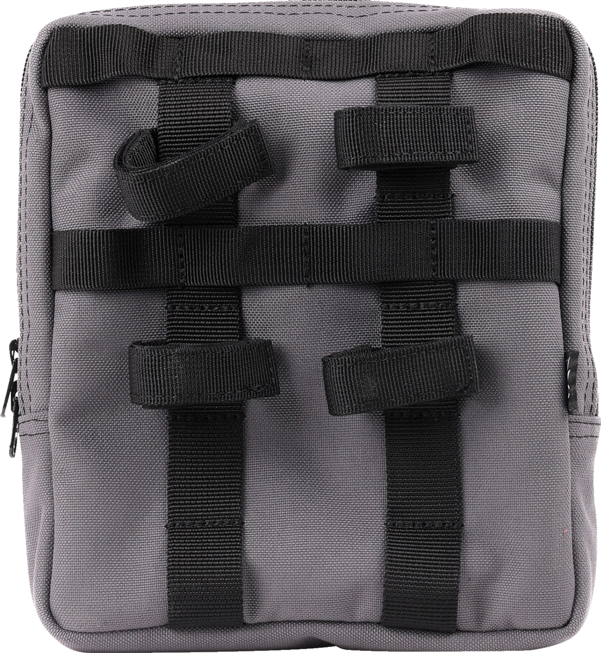 Thrashin Supply Gray Motorcycle Handlebar Storage Bag Slim for Harley THB-0030