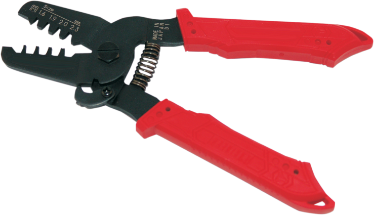 Namz Black Red Barrel Mini Universal JAE Delphi Wire Crimp Tool Harley Davidson