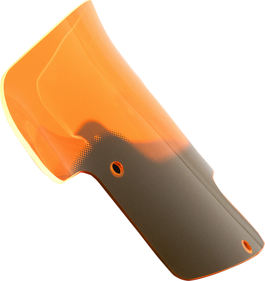 Klock Werks 8" Orange Kolor Flare Fairing Windshield 2020-2023 Indian Challenger