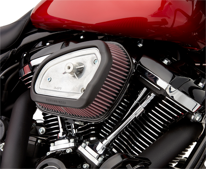Arlen Ness Black Stage 1 Big Sucker Air Cleaner Kit For 2017-2025 Harley Touring