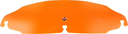 Klock Werks 3.5" Orange Ice Flare Windshield fits 1996-13 Harley Touring Batwing